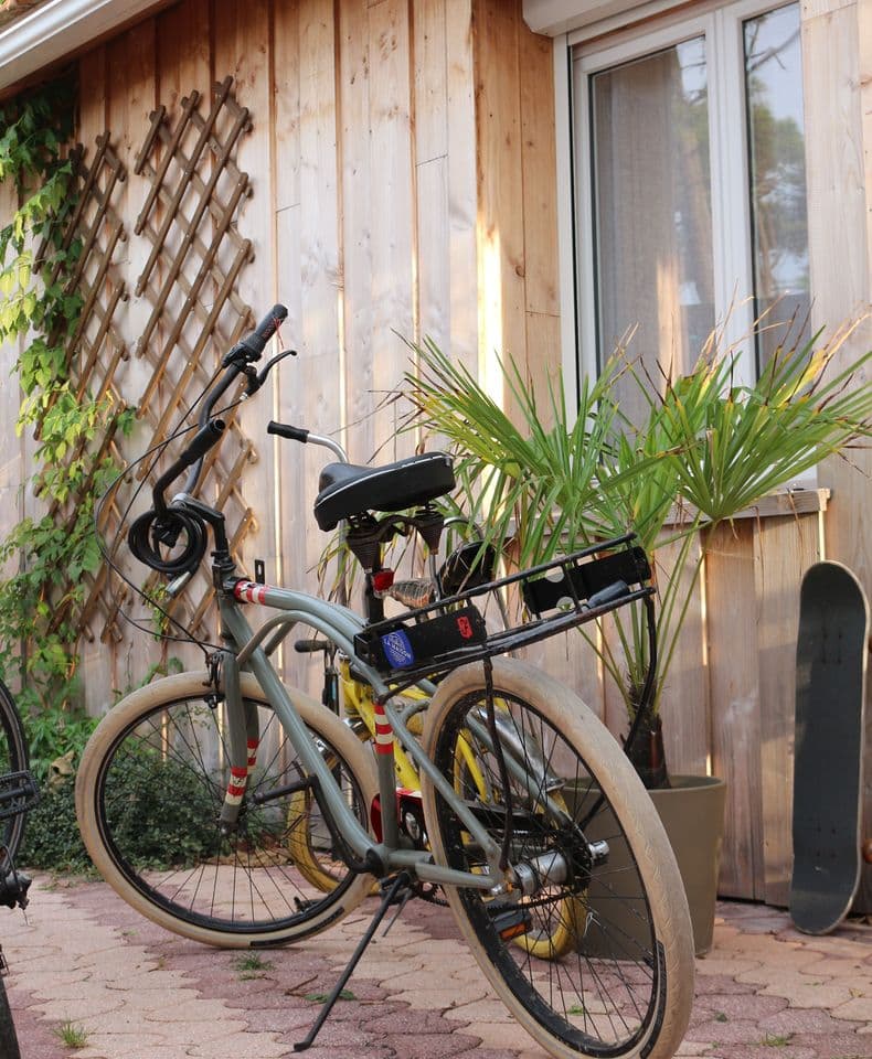 Maison Bisca Bicycle Biscarrosse Surf Yoga Gallery