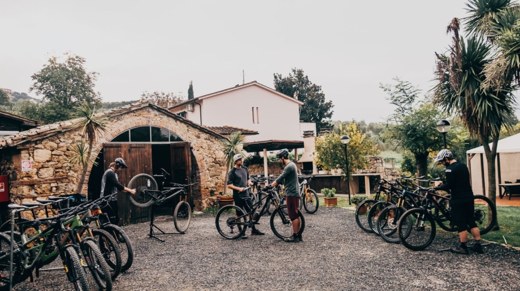 Galerie Mountain bike Toscane