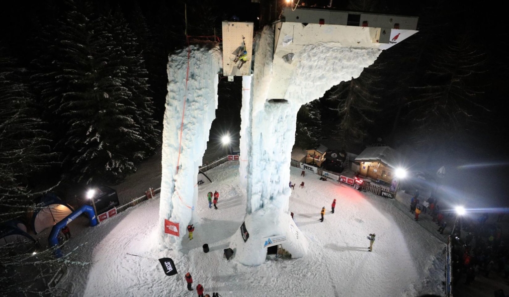 Galerie cascade de glace Champagny