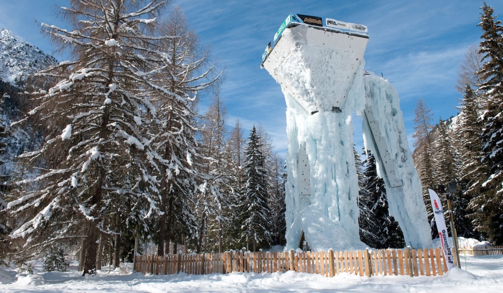 Galerie cascade de glace Champagny