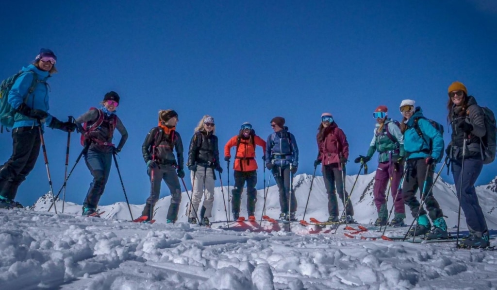 Sejour galerie paysage Britt Monnier ski de randonnée