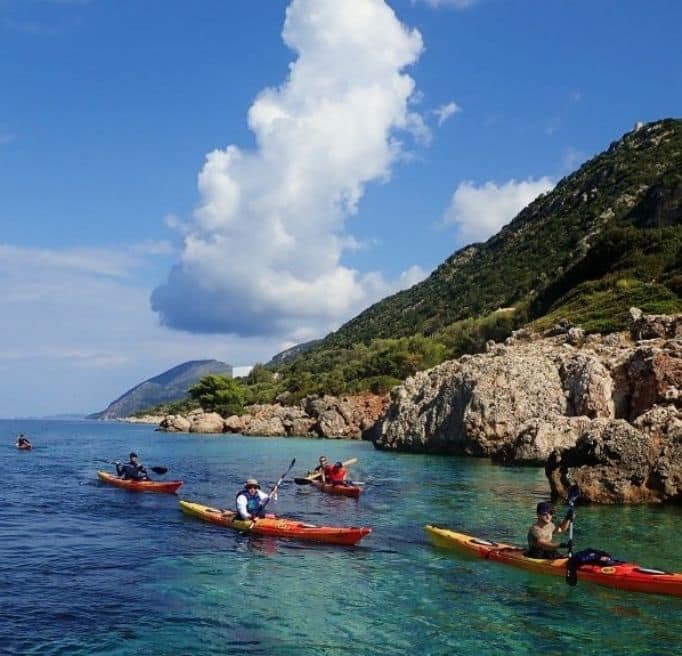 Programme - Kayak et bivouac en Grèce8