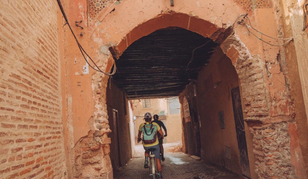 Galerie Pierre Alain Renfer enduro bike atlas maroc