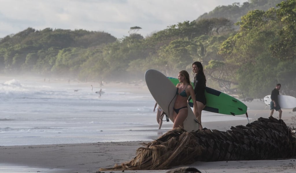 Galerie Youcome Costa Rica plage surf