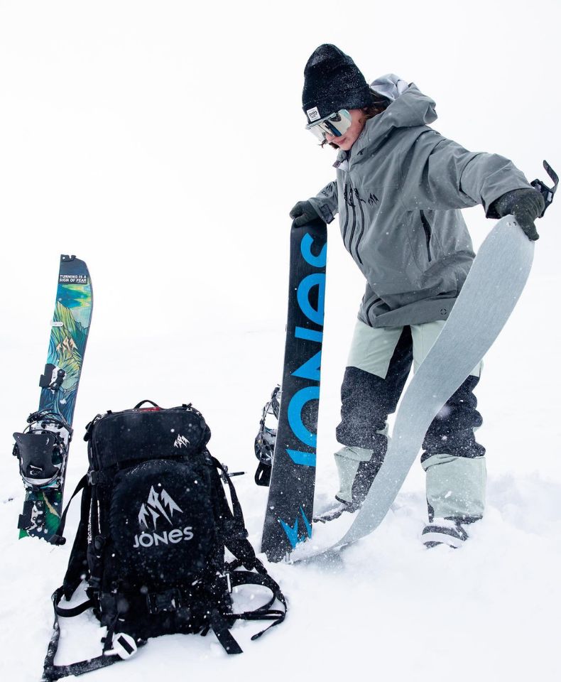 Top Jones Snowboard splitboard