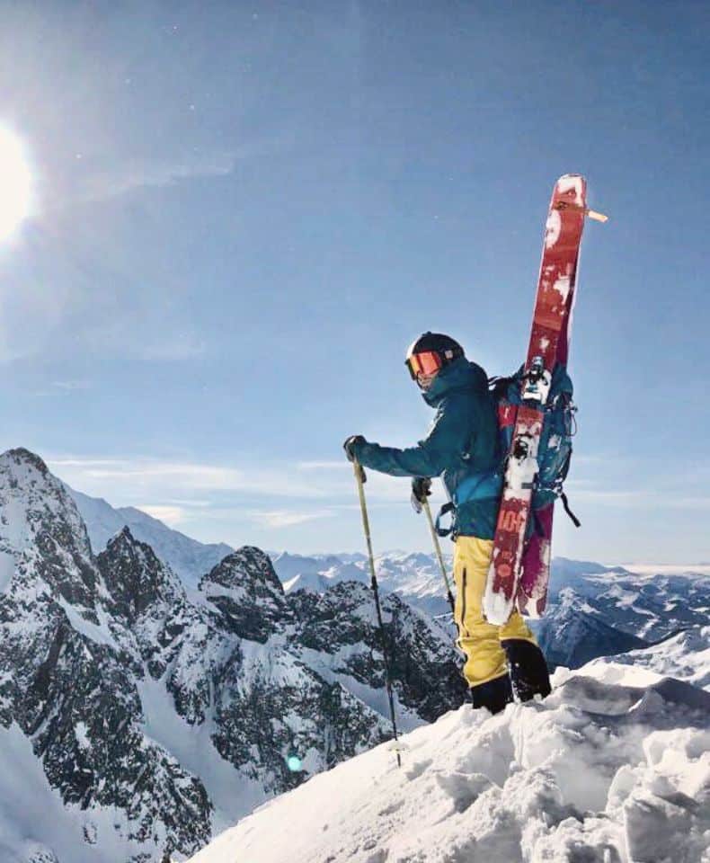 Top Freeride Ski Cairn