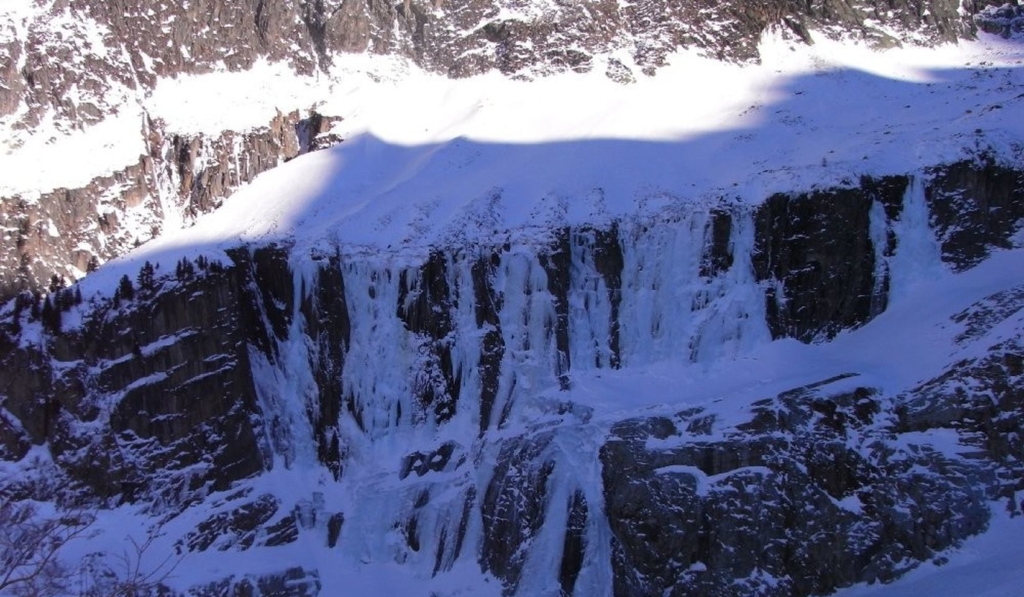 Cascade de Glace Argentière Chamonix