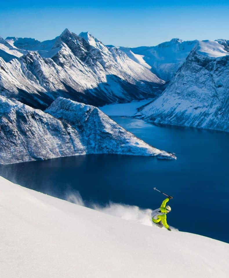 Top ski de randonnée uteguiden norvège