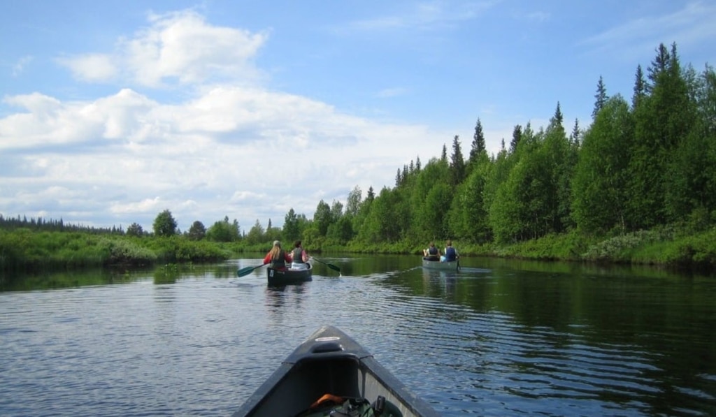 Galerie Laponie Canoe