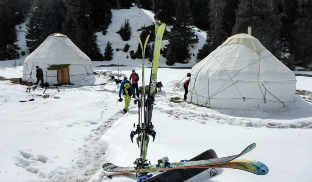 Gallery Kyrgyzstan ski yurt
