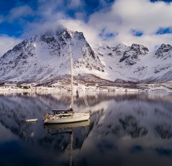 Programme voilier sail ski norvège fjords alpes de lyngen