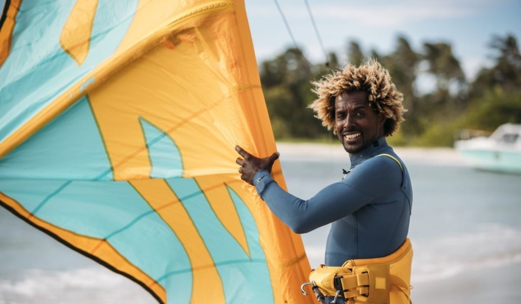 Galerie Cap Vert Mitu Monteiro F-one kitesurf strapless