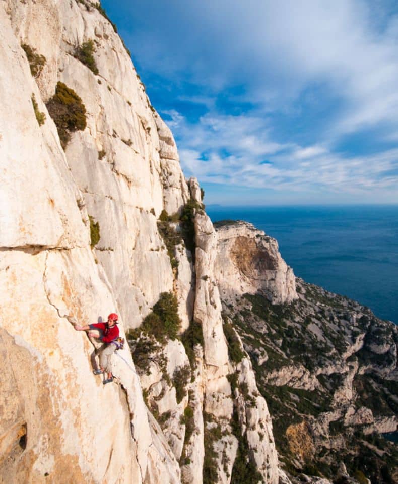Top x - climbing Multi-Pitch cassis calanques de marseille climb up with francois and arnaud petit6