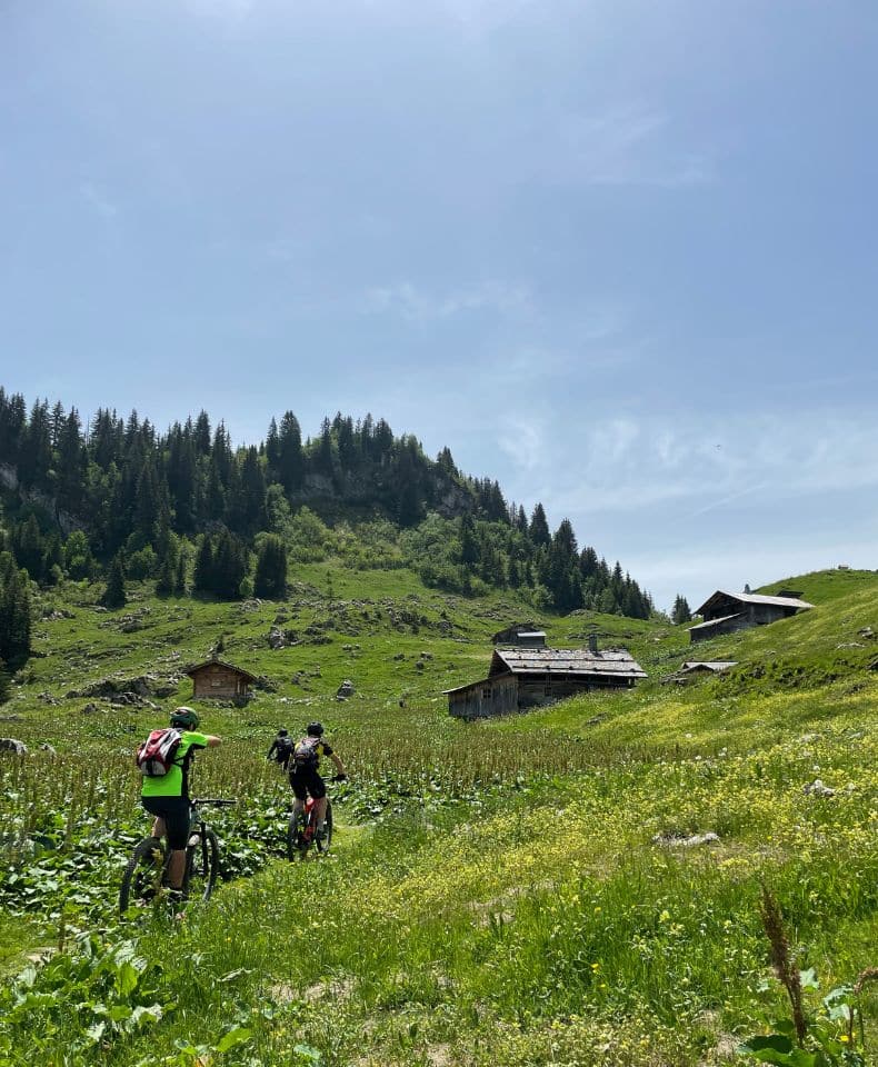 Gallery V - VTTAE Enduro with shuttles in the Aravis la clusaz thônes annecy with Ebike GIANT