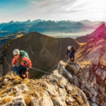 vignette Escalade Alpinisme course sur crête rocheuse