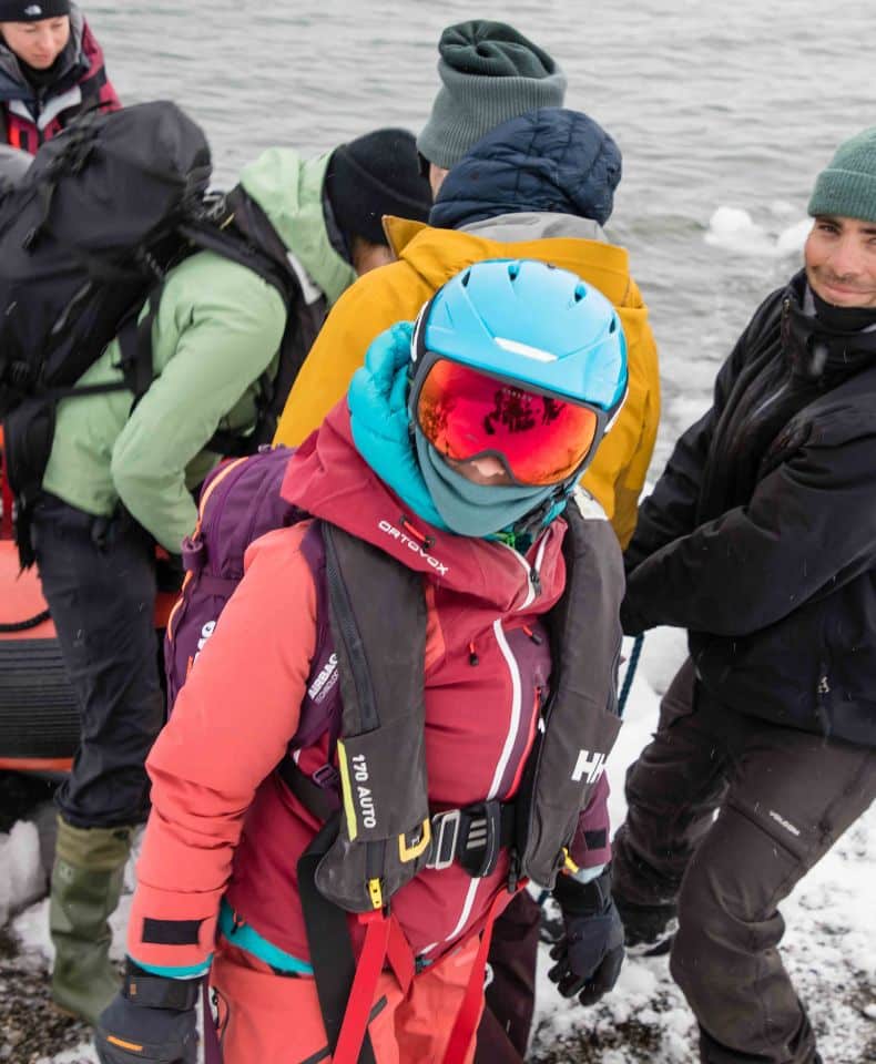 galerie v - Ski et voilier expedition aventure svalbard spitzberg avec masque Bollé2