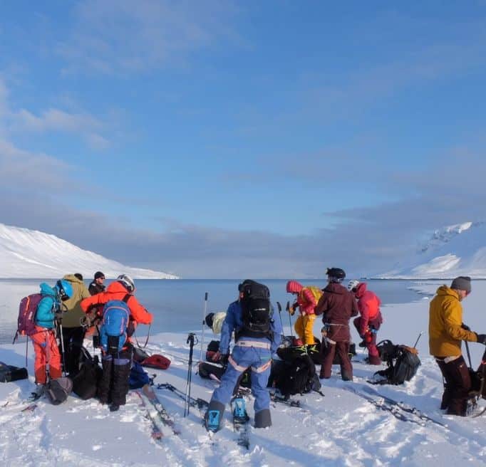 programme - Ski et voilier expedition aventure svalbard spitzberg avec masque Bollé